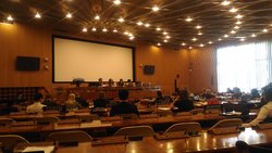 Réunion du CIGB dans la salle XI du siège UNESCO